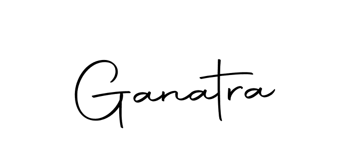 Make a beautiful signature design for name Ganatra. With this signature (Autography-DOLnW) style, you can create a handwritten signature for free. Ganatra signature style 10 images and pictures png