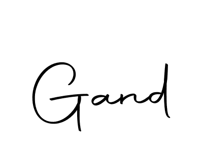 Design your own signature with our free online signature maker. With this signature software, you can create a handwritten (Autography-DOLnW) signature for name Gand. Gand signature style 10 images and pictures png