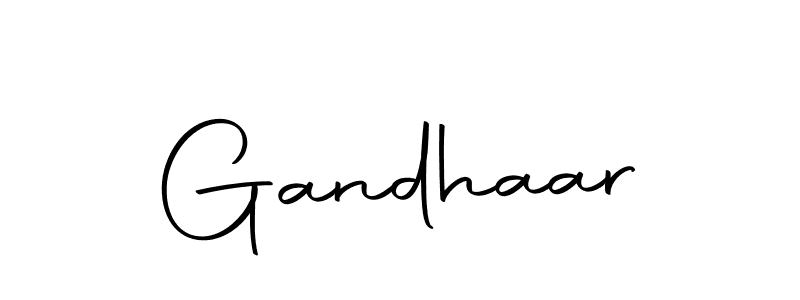 Make a beautiful signature design for name Gandhaar. Use this online signature maker to create a handwritten signature for free. Gandhaar signature style 10 images and pictures png