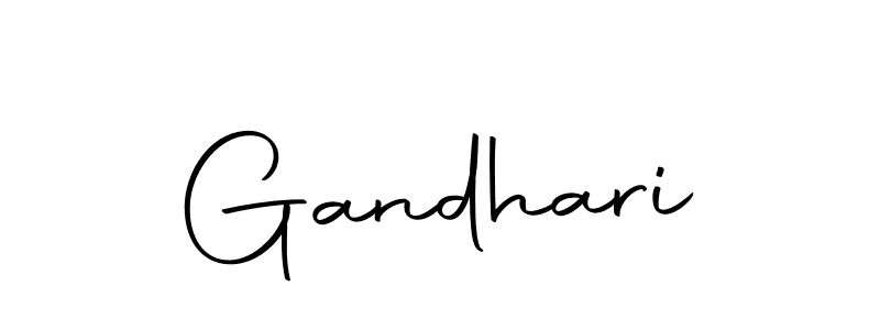 Create a beautiful signature design for name Gandhari. With this signature (Autography-DOLnW) fonts, you can make a handwritten signature for free. Gandhari signature style 10 images and pictures png