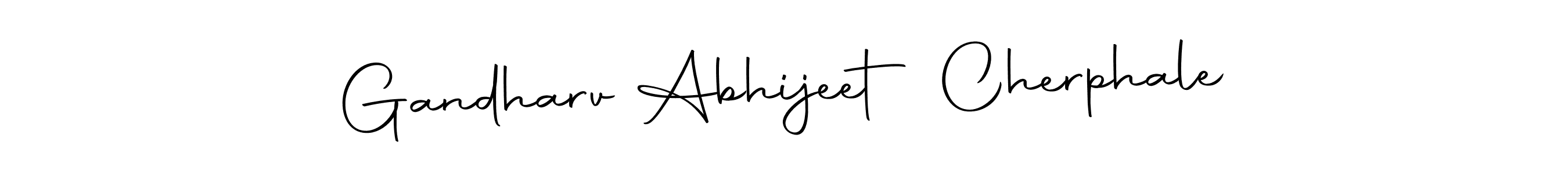 How to make Gandharv Abhijeet Cherphale signature? Autography-DOLnW is a professional autograph style. Create handwritten signature for Gandharv Abhijeet Cherphale name. Gandharv Abhijeet Cherphale signature style 10 images and pictures png