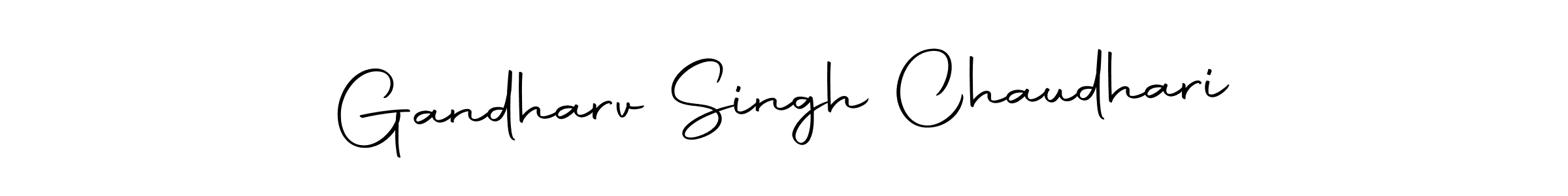 Also we have Gandharv Singh Chaudhari name is the best signature style. Create professional handwritten signature collection using Autography-DOLnW autograph style. Gandharv Singh Chaudhari signature style 10 images and pictures png