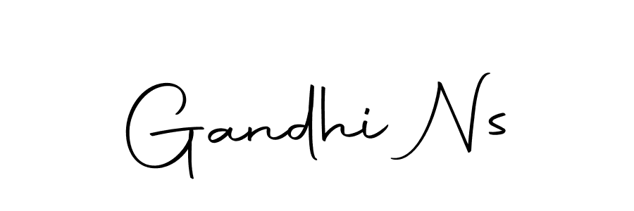 Also we have Gandhi Ns name is the best signature style. Create professional handwritten signature collection using Autography-DOLnW autograph style. Gandhi Ns signature style 10 images and pictures png