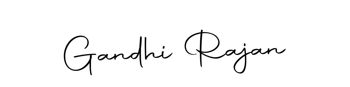 How to make Gandhi Rajan signature? Autography-DOLnW is a professional autograph style. Create handwritten signature for Gandhi Rajan name. Gandhi Rajan signature style 10 images and pictures png