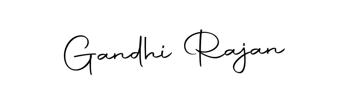 How to make Gandhi Rajan signature? Autography-DOLnW is a professional autograph style. Create handwritten signature for Gandhi Rajan name. Gandhi Rajan signature style 10 images and pictures png