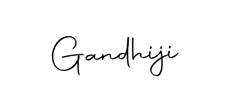 You should practise on your own different ways (Autography-DOLnW) to write your name (Gandhiji) in signature. don't let someone else do it for you. Gandhiji signature style 10 images and pictures png