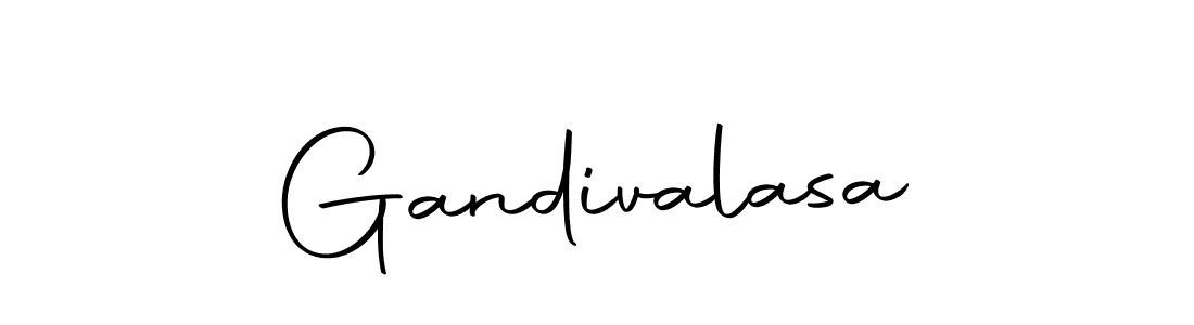 Make a beautiful signature design for name Gandivalasa. With this signature (Autography-DOLnW) style, you can create a handwritten signature for free. Gandivalasa signature style 10 images and pictures png