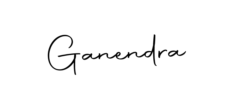 How to make Ganendra signature? Autography-DOLnW is a professional autograph style. Create handwritten signature for Ganendra name. Ganendra signature style 10 images and pictures png