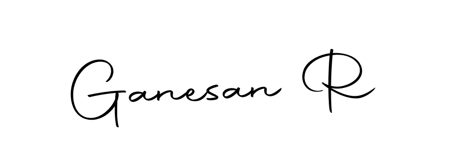 This is the best signature style for the Ganesan R name. Also you like these signature font (Autography-DOLnW). Mix name signature. Ganesan R signature style 10 images and pictures png