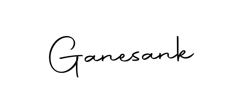 Create a beautiful signature design for name Ganesank. With this signature (Autography-DOLnW) fonts, you can make a handwritten signature for free. Ganesank signature style 10 images and pictures png
