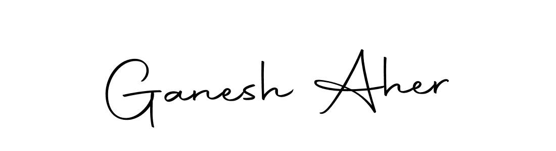 Make a beautiful signature design for name Ganesh Aher. Use this online signature maker to create a handwritten signature for free. Ganesh Aher signature style 10 images and pictures png