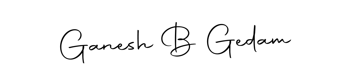 Autography-DOLnW is a professional signature style that is perfect for those who want to add a touch of class to their signature. It is also a great choice for those who want to make their signature more unique. Get Ganesh B Gedam name to fancy signature for free. Ganesh B Gedam signature style 10 images and pictures png