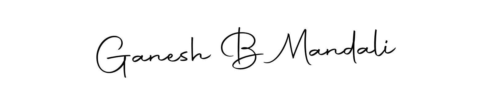 It looks lik you need a new signature style for name Ganesh B Mandali. Design unique handwritten (Autography-DOLnW) signature with our free signature maker in just a few clicks. Ganesh B Mandali signature style 10 images and pictures png