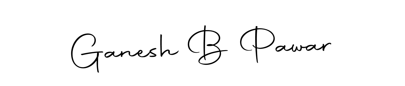 Design your own signature with our free online signature maker. With this signature software, you can create a handwritten (Autography-DOLnW) signature for name Ganesh B Pawar. Ganesh B Pawar signature style 10 images and pictures png
