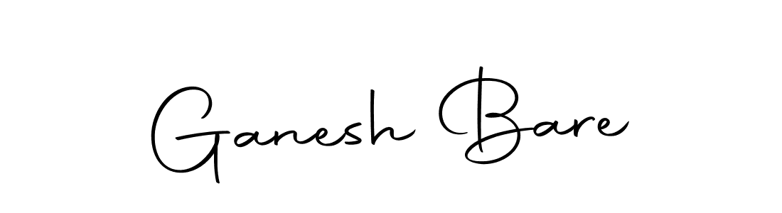 Design your own signature with our free online signature maker. With this signature software, you can create a handwritten (Autography-DOLnW) signature for name Ganesh Bare. Ganesh Bare signature style 10 images and pictures png