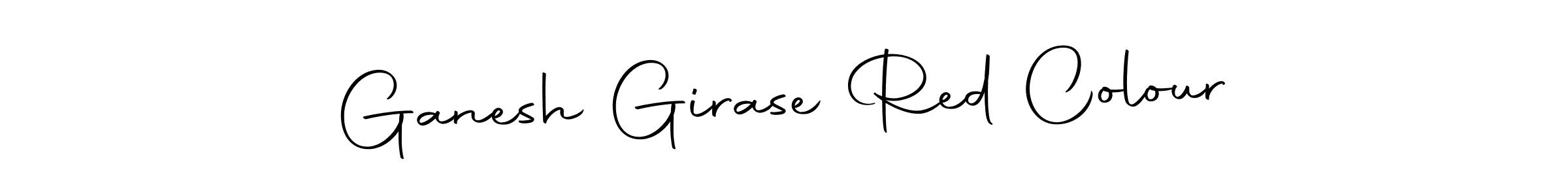 The best way (Autography-DOLnW) to make a short signature is to pick only two or three words in your name. The name Ganesh Girase Red Colour include a total of six letters. For converting this name. Ganesh Girase Red Colour signature style 10 images and pictures png