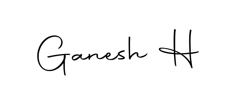 It looks lik you need a new signature style for name Ganesh H. Design unique handwritten (Autography-DOLnW) signature with our free signature maker in just a few clicks. Ganesh H signature style 10 images and pictures png