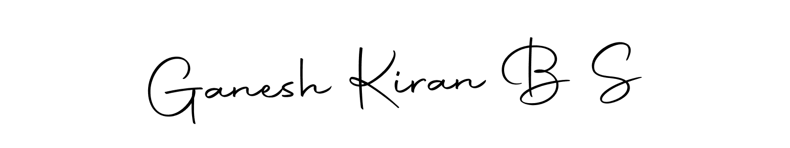 if you are searching for the best signature style for your name Ganesh Kiran B S. so please give up your signature search. here we have designed multiple signature styles  using Autography-DOLnW. Ganesh Kiran B S signature style 10 images and pictures png