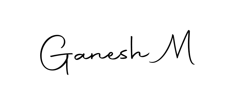 It looks lik you need a new signature style for name Ganesh M. Design unique handwritten (Autography-DOLnW) signature with our free signature maker in just a few clicks. Ganesh M signature style 10 images and pictures png