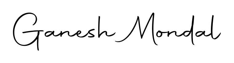 Autography-DOLnW is a professional signature style that is perfect for those who want to add a touch of class to their signature. Get Ganesh Mondal name fancy signature for free. Ganesh Mondal signature style 10 images and pictures png