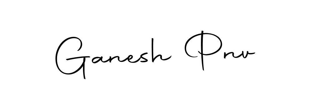 Use a signature maker to create a handwritten signature online. With this signature software, you can design (Autography-DOLnW) your own signature for name Ganesh Pnv. Ganesh Pnv signature style 10 images and pictures png