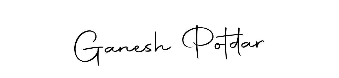 Make a beautiful signature design for name Ganesh Potdar. With this signature (Autography-DOLnW) style, you can create a handwritten signature for free. Ganesh Potdar signature style 10 images and pictures png