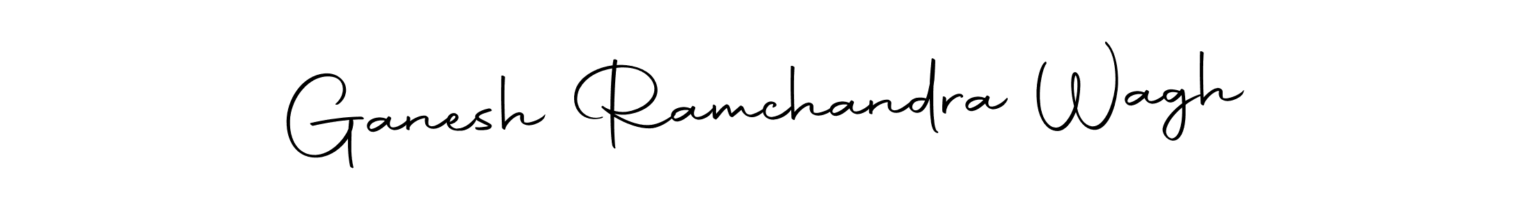Design your own signature with our free online signature maker. With this signature software, you can create a handwritten (Autography-DOLnW) signature for name Ganesh Ramchandra Wagh. Ganesh Ramchandra Wagh signature style 10 images and pictures png