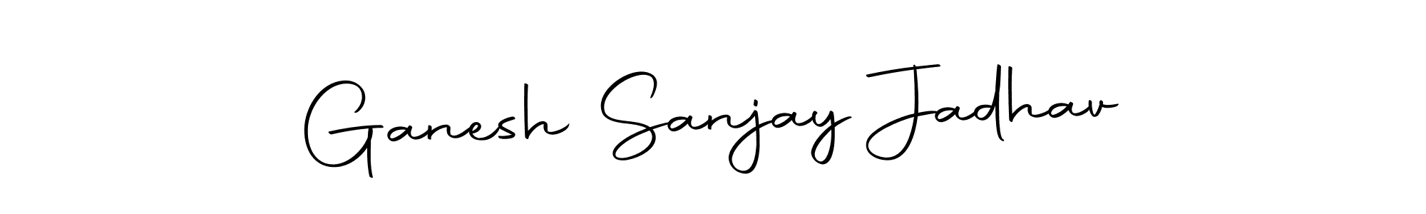 The best way (Autography-DOLnW) to make a short signature is to pick only two or three words in your name. The name Ganesh Sanjay Jadhav include a total of six letters. For converting this name. Ganesh Sanjay Jadhav signature style 10 images and pictures png