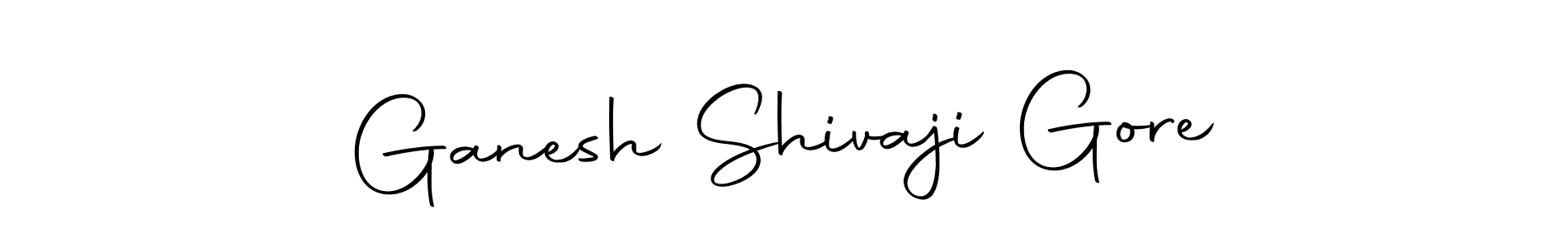 Make a short Ganesh Shivaji Gore signature style. Manage your documents anywhere anytime using Autography-DOLnW. Create and add eSignatures, submit forms, share and send files easily. Ganesh Shivaji Gore signature style 10 images and pictures png