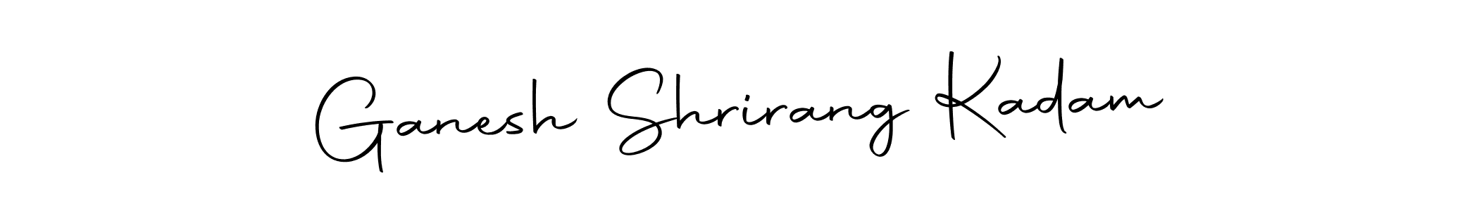 Make a beautiful signature design for name Ganesh Shrirang Kadam. Use this online signature maker to create a handwritten signature for free. Ganesh Shrirang Kadam signature style 10 images and pictures png