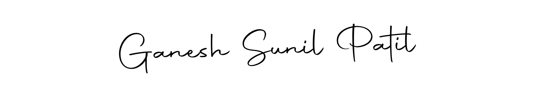 Once you've used our free online signature maker to create your best signature Autography-DOLnW style, it's time to enjoy all of the benefits that Ganesh Sunil Patil name signing documents. Ganesh Sunil Patil signature style 10 images and pictures png