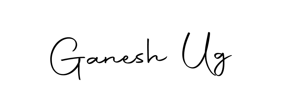 Ganesh Ug stylish signature style. Best Handwritten Sign (Autography-DOLnW) for my name. Handwritten Signature Collection Ideas for my name Ganesh Ug. Ganesh Ug signature style 10 images and pictures png