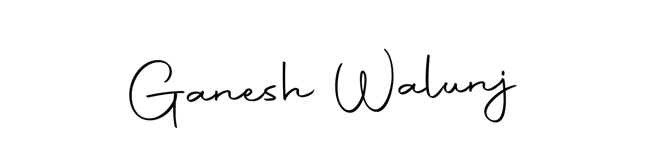 The best way (Autography-DOLnW) to make a short signature is to pick only two or three words in your name. The name Ganesh Walunj include a total of six letters. For converting this name. Ganesh Walunj signature style 10 images and pictures png