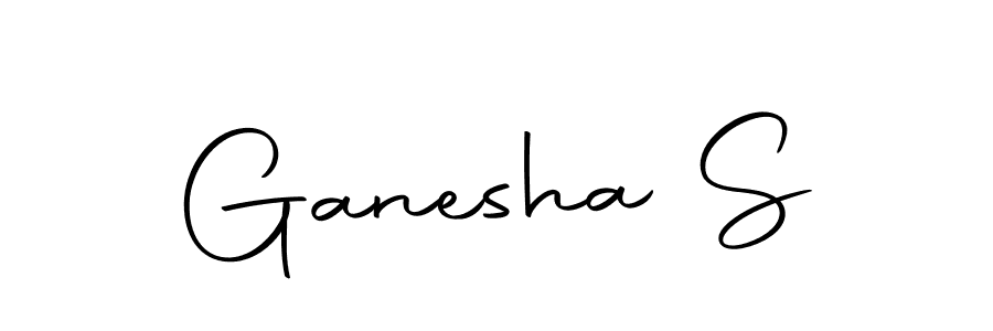 How to make Ganesha S signature? Autography-DOLnW is a professional autograph style. Create handwritten signature for Ganesha S name. Ganesha S signature style 10 images and pictures png