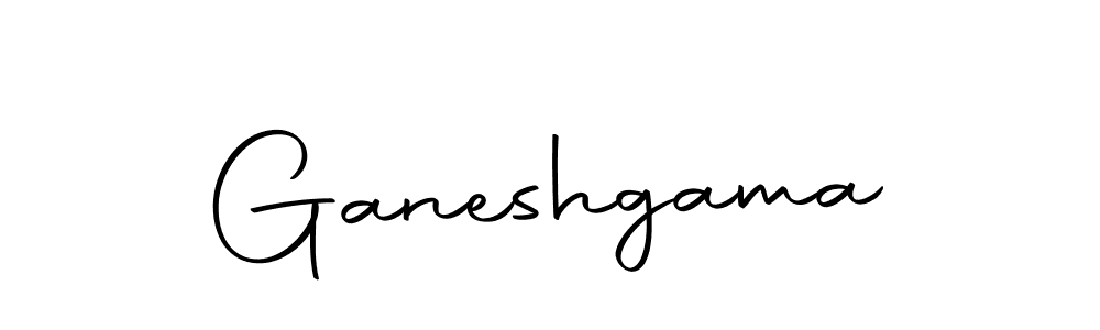 Create a beautiful signature design for name Ganeshgama. With this signature (Autography-DOLnW) fonts, you can make a handwritten signature for free. Ganeshgama signature style 10 images and pictures png