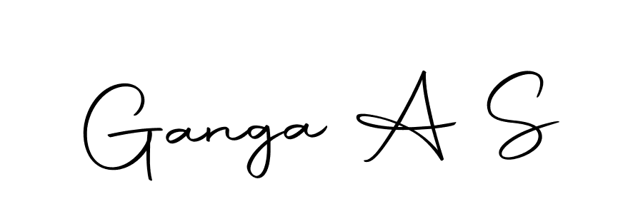 if you are searching for the best signature style for your name Ganga A S. so please give up your signature search. here we have designed multiple signature styles  using Autography-DOLnW. Ganga A S signature style 10 images and pictures png