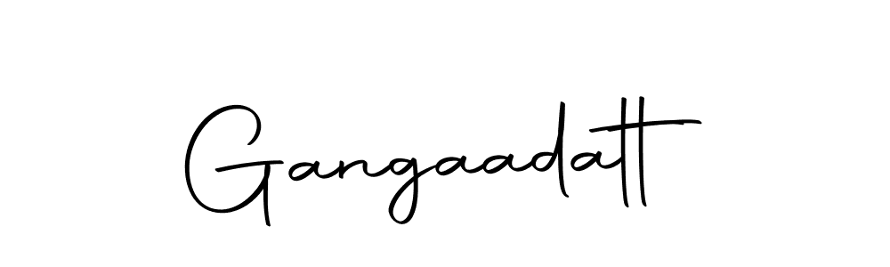 How to make Gangaadatt name signature. Use Autography-DOLnW style for creating short signs online. This is the latest handwritten sign. Gangaadatt signature style 10 images and pictures png