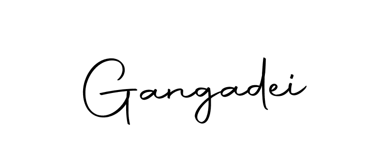 Design your own signature with our free online signature maker. With this signature software, you can create a handwritten (Autography-DOLnW) signature for name Gangadei. Gangadei signature style 10 images and pictures png