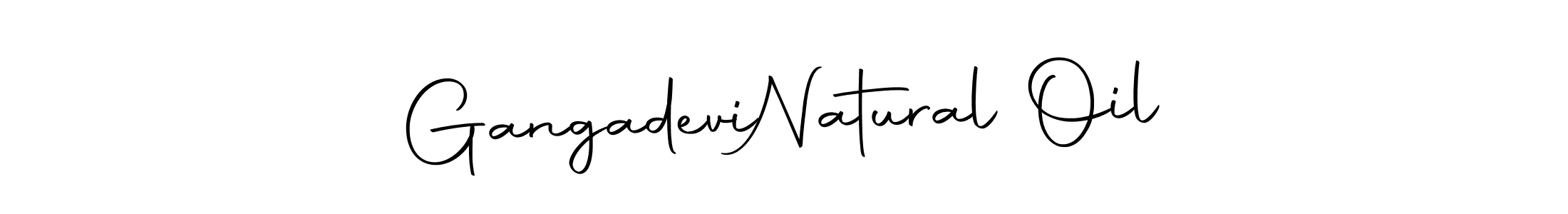 Create a beautiful signature design for name Gangadevi  Natural Oil. With this signature (Autography-DOLnW) fonts, you can make a handwritten signature for free. Gangadevi  Natural Oil signature style 10 images and pictures png