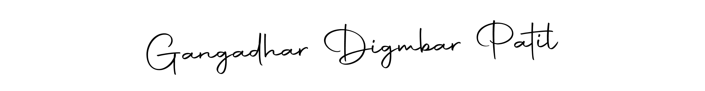Make a beautiful signature design for name Gangadhar Digmbar Patil. With this signature (Autography-DOLnW) style, you can create a handwritten signature for free. Gangadhar Digmbar Patil signature style 10 images and pictures png