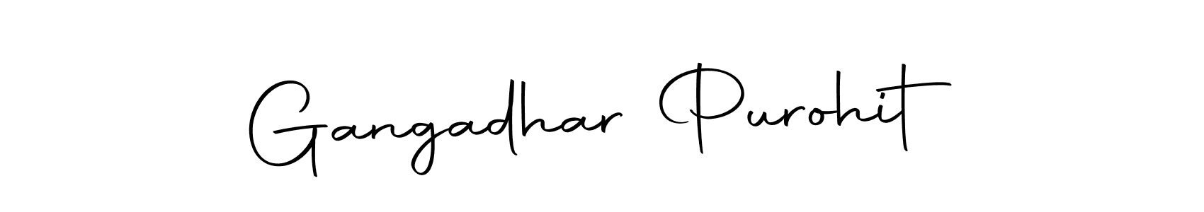 Autography-DOLnW is a professional signature style that is perfect for those who want to add a touch of class to their signature. It is also a great choice for those who want to make their signature more unique. Get Gangadhar Purohit name to fancy signature for free. Gangadhar Purohit signature style 10 images and pictures png