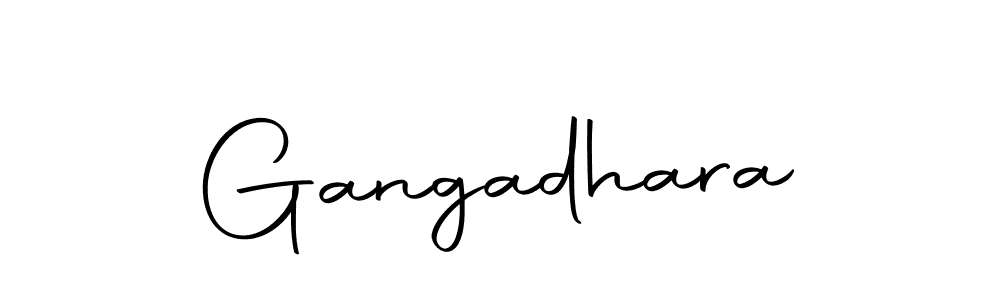 Gangadhara stylish signature style. Best Handwritten Sign (Autography-DOLnW) for my name. Handwritten Signature Collection Ideas for my name Gangadhara. Gangadhara signature style 10 images and pictures png