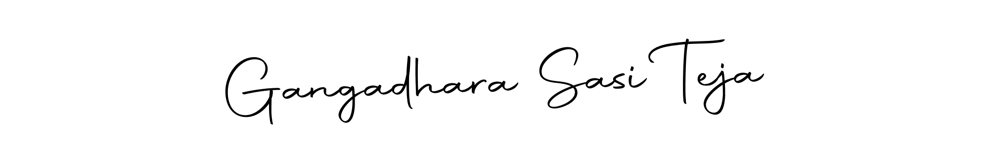 The best way (Autography-DOLnW) to make a short signature is to pick only two or three words in your name. The name Gangadhara Sasi Teja include a total of six letters. For converting this name. Gangadhara Sasi Teja signature style 10 images and pictures png