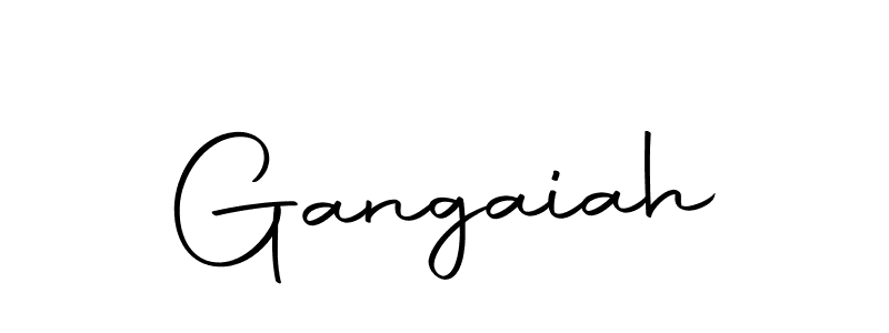 Make a beautiful signature design for name Gangaiah. Use this online signature maker to create a handwritten signature for free. Gangaiah signature style 10 images and pictures png