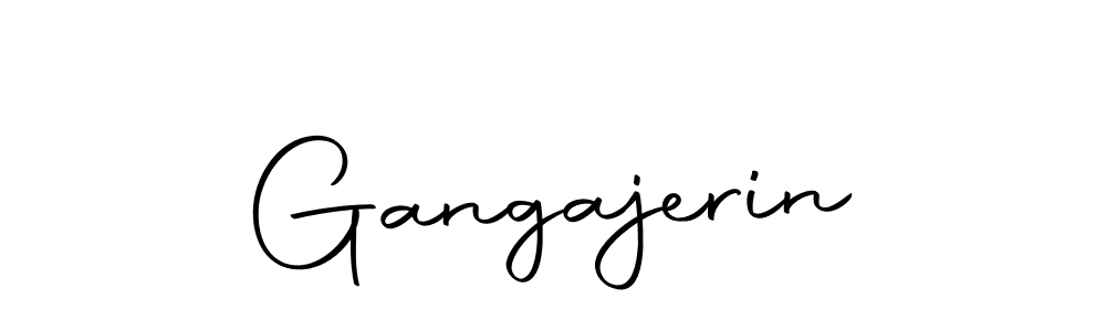 Here are the top 10 professional signature styles for the name Gangajerin. These are the best autograph styles you can use for your name. Gangajerin signature style 10 images and pictures png