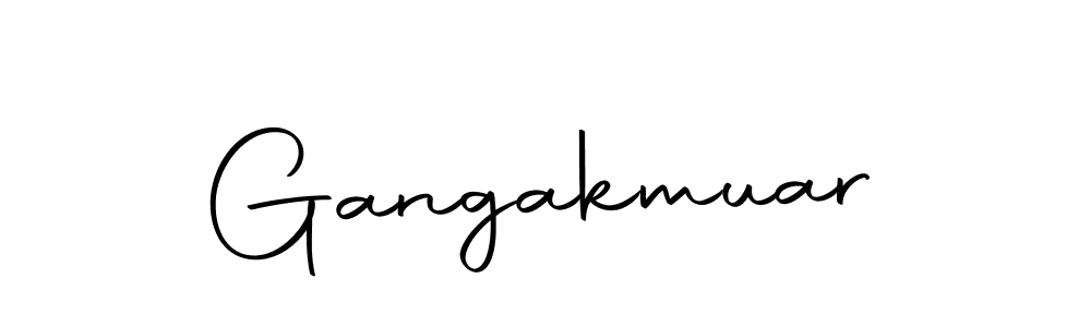 Also we have Gangakmuar name is the best signature style. Create professional handwritten signature collection using Autography-DOLnW autograph style. Gangakmuar signature style 10 images and pictures png
