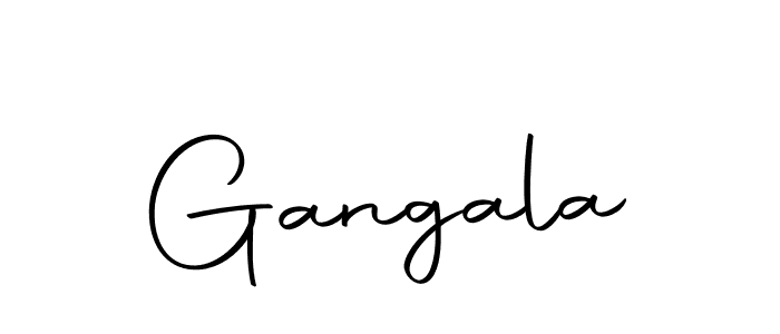 Design your own signature with our free online signature maker. With this signature software, you can create a handwritten (Autography-DOLnW) signature for name Gangala. Gangala signature style 10 images and pictures png