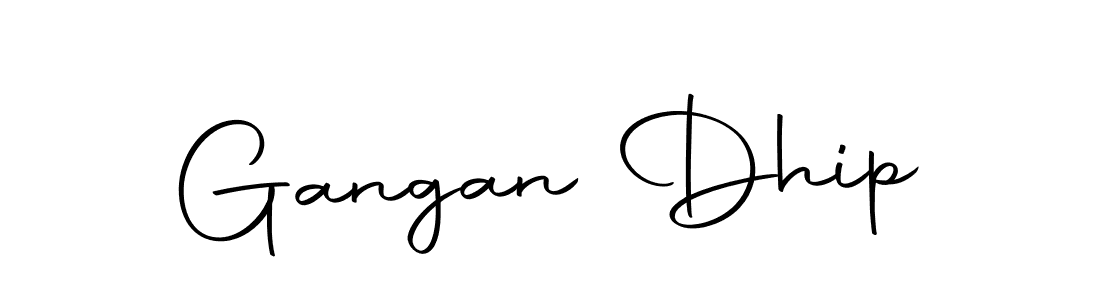 How to make Gangan Dhip signature? Autography-DOLnW is a professional autograph style. Create handwritten signature for Gangan Dhip name. Gangan Dhip signature style 10 images and pictures png