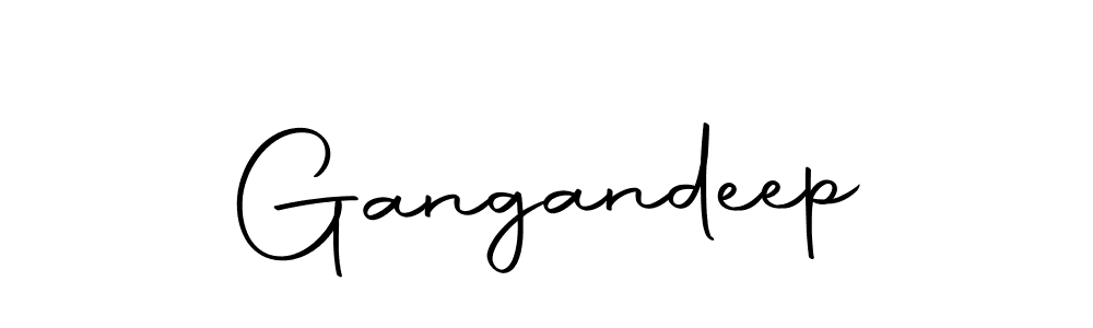 Create a beautiful signature design for name Gangandeep. With this signature (Autography-DOLnW) fonts, you can make a handwritten signature for free. Gangandeep signature style 10 images and pictures png