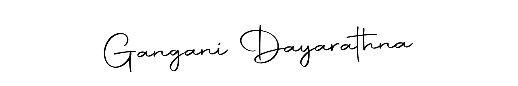 How to make Gangani Dayarathna signature? Autography-DOLnW is a professional autograph style. Create handwritten signature for Gangani Dayarathna name. Gangani Dayarathna signature style 10 images and pictures png